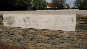 Cimetière Britannique de Chapelle - Chapelle British Cemetery