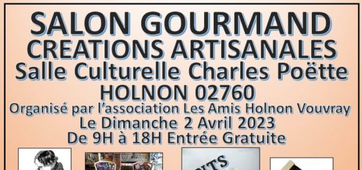 Salon gourmand et créations artisanales - 2 avril 2023 - Holnon
