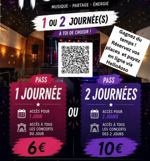 Festival d'Holnon 2026 - Paiement en ligne possible