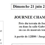 Journée champêtre à Holnon le 21 juin 2026