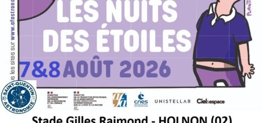 La nuit des étoiles - 7 et 8 août 2026 à Holnon