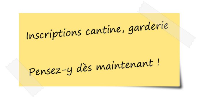 Inscriptions cantine et garderie - Mairie d'Holnon