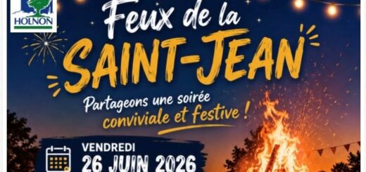 Feu de la Saint-Jean le 26 juin 2026 à Holnon