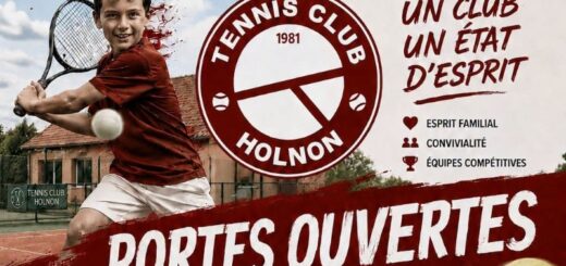Inscriptions au tennis club d'Holnon le 29 août 2026