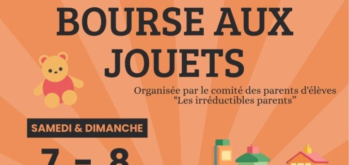 Bourse aux jouets à Holnon les 7 et 8 novembre 2026